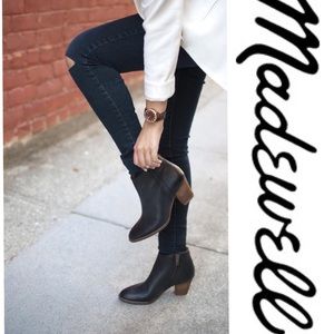 Gorgeous Black Madewell “Billie” Booties